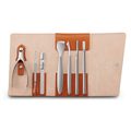 🦶 indoravi Foot Care Tool Set with Fold-Out Case — Seven Grooming Tools in a Warm-Toned Organizer for a Tidy Personal-Care Routine